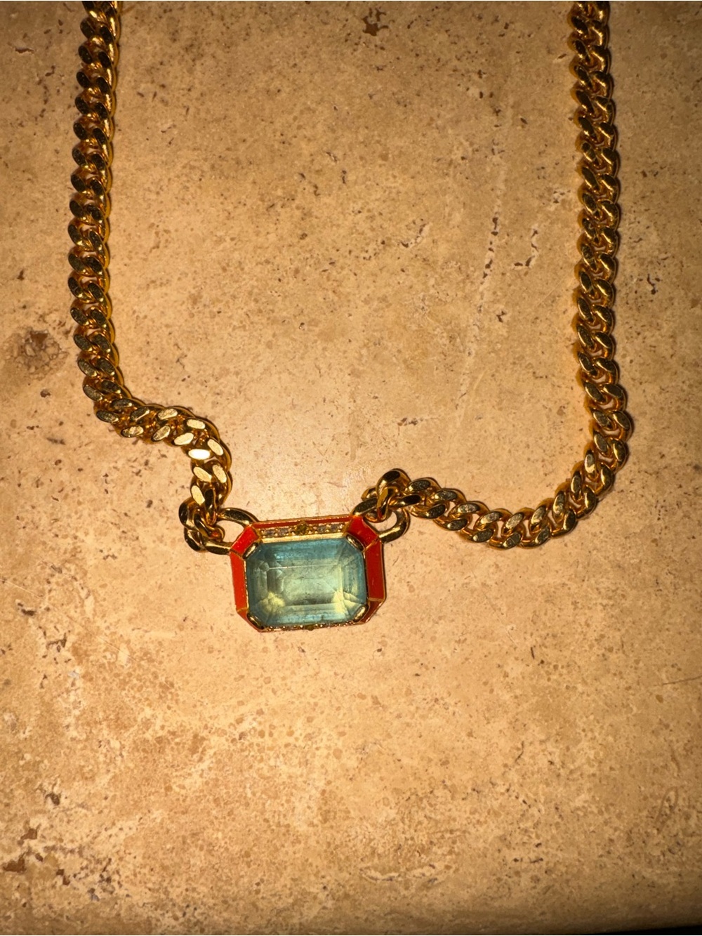 Pascal Artdeco Prism Diamond Necklace - Picture 4 of 8